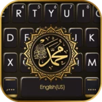 Logo of Gold Kaligrafi Keyboard Backgr android Application 